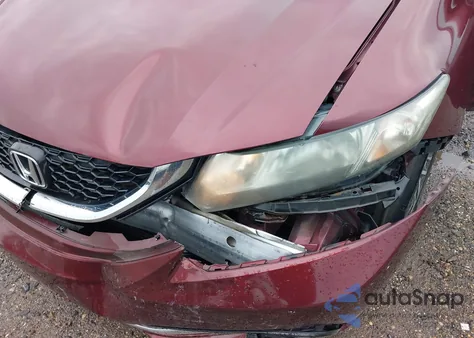 2013 Honda Civic Ex-L from USA, damaged, VIN 19XFB2F9XDE288693